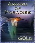 Award of Paradise Gold-Award